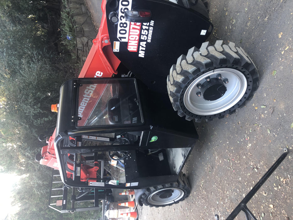 2020 Manitou MTA5519 Canopy, Solid Tires, Work Lights, Beacon, Aux Hydraulics, Back up Alarm, Mirrors, ES Keypad