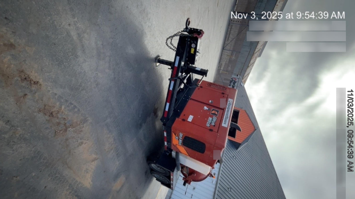 2020 Ditch Witch HX30 500G Spoils Tank, 80G Water Tank, 48" Lance, #3 Nozzel, VT9H 500 GAL HYD TRAILER