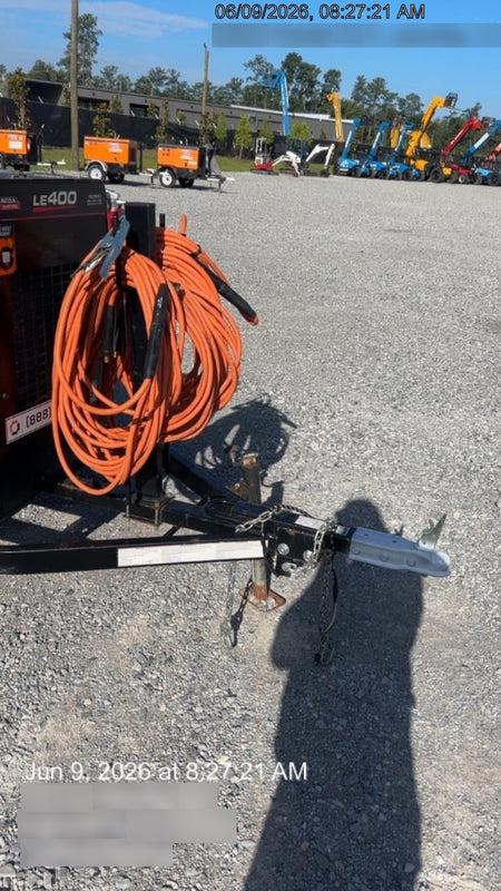 2024 Lincoln Electric LE400 Kubota V1505, Trlr, Cable Rack, Light Kit, ES Decals, T3
