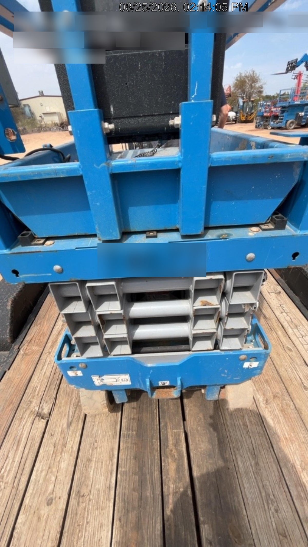 2020 Genie GS-1930 Fixed rails with chain entry gate - Pre A92.20