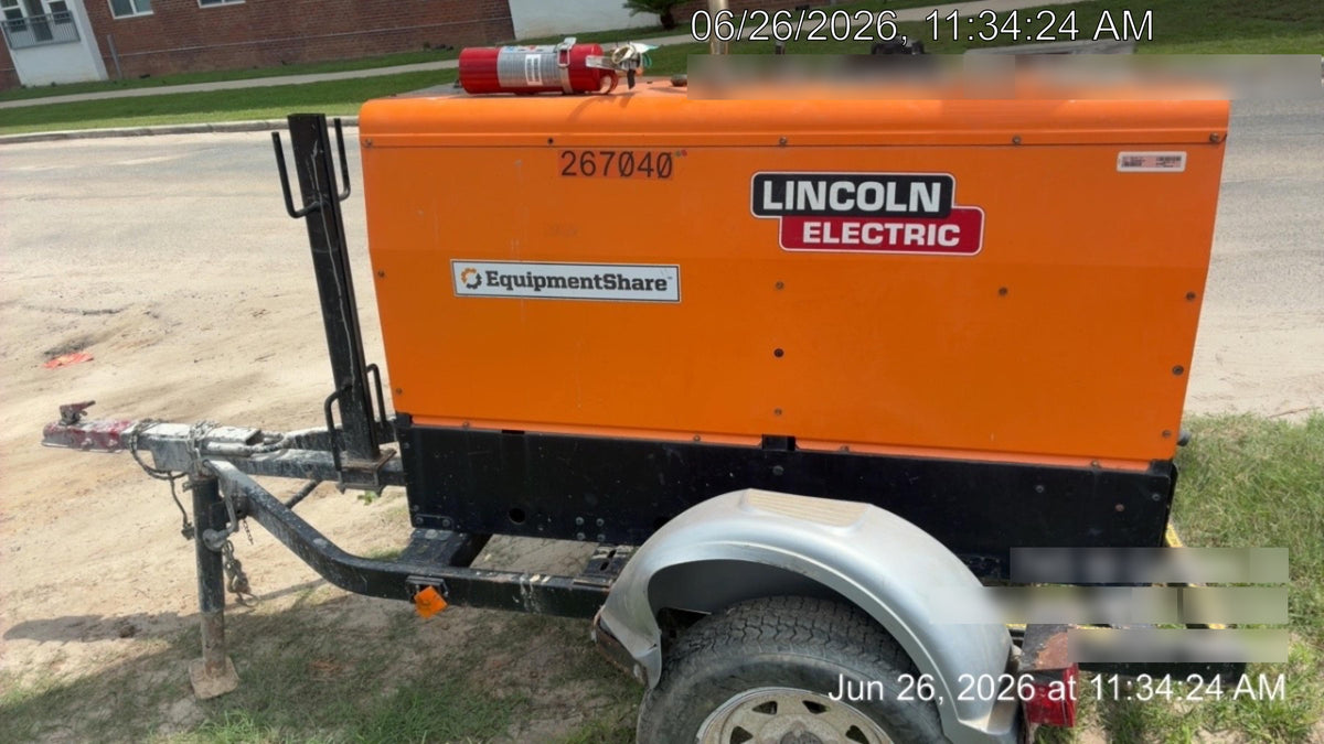 2022 Lincoln Electric LE400 Kubota V1505, Trlr, Cable Rack, Light Kit, ES Decals, T3
