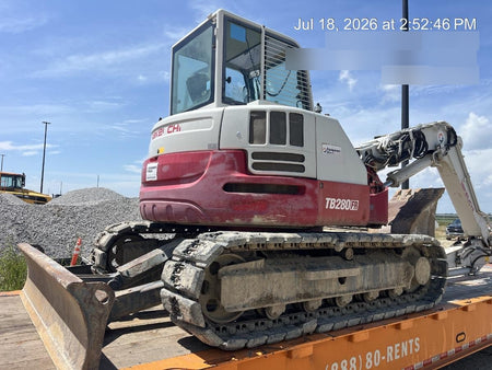 2016 TAKEUCHI TB280FR