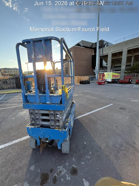 2018 Genie GS-1930 Genie GS-1930 w/Fixed Rail, Chain Entry