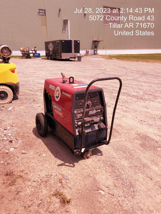 2021 Lincoln Electric Ranger 305 LPG Ranger® 305 LPG Engine Driven Welder
(Kohler®) One-Pak