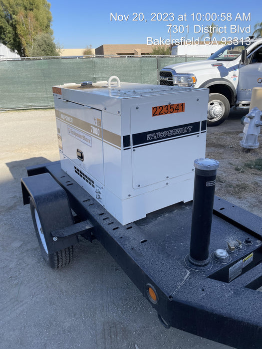 2022 Multiquip DA7000SSA3 Kubota Diesel, Trailer Mounted Package