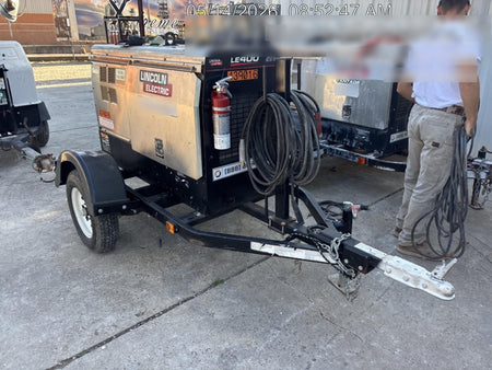 2024 Lincoln Electric LE400 Kubota V1505, Trlr, Cable Rack, Light Kit, ES Decals, T3