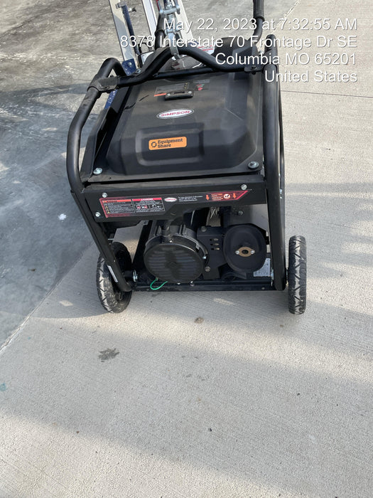 2022 Simpson SCGH8500 Honda GX390, 7KW