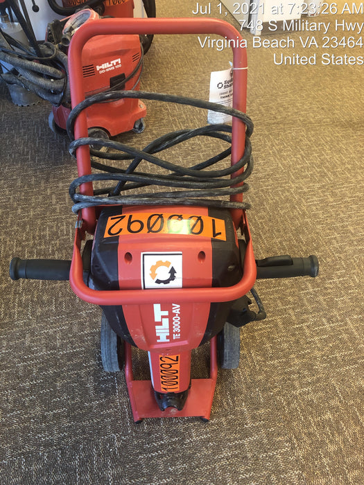 2020 HILTI TE 3000-AVR