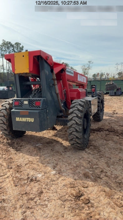 2019 Manitou MTA10055 Manitou MTA10055 - 120 HP T4, Canopy, Worklights/Strobe, Beacon, 66" Carriage, 60" Forks, Solid Tires, Lift Hook, Aux Hydraulics