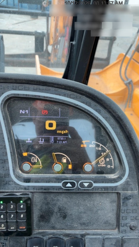 2022 JCB 509-42 74Hp Dsl, Cab/Heat/Air, Sld Tires, LED WL, Bcn, L Hook, EST