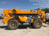 2020 JCB 510-56 Cab/Heat/Air, 74 HP, Solid Tires, STD Worklight, Beacon, Aux Hydraulics, Lifting Eye, Back up Alarm w/66" Carriage/60" Forks