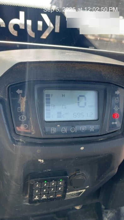 2019 Kubota RTV-X1140 4wd Utility Cart, LED Strobe, Windshield Tempered Glass, Plastic Canopy, Wire Harness Kit, Backup Alarm