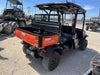 2022 Kubota RTV-X1140W-H Plastic Canopy, Windshield Acrylic Clear, LED Strobe Light, Wire Harness Kit, Back up Alarm
