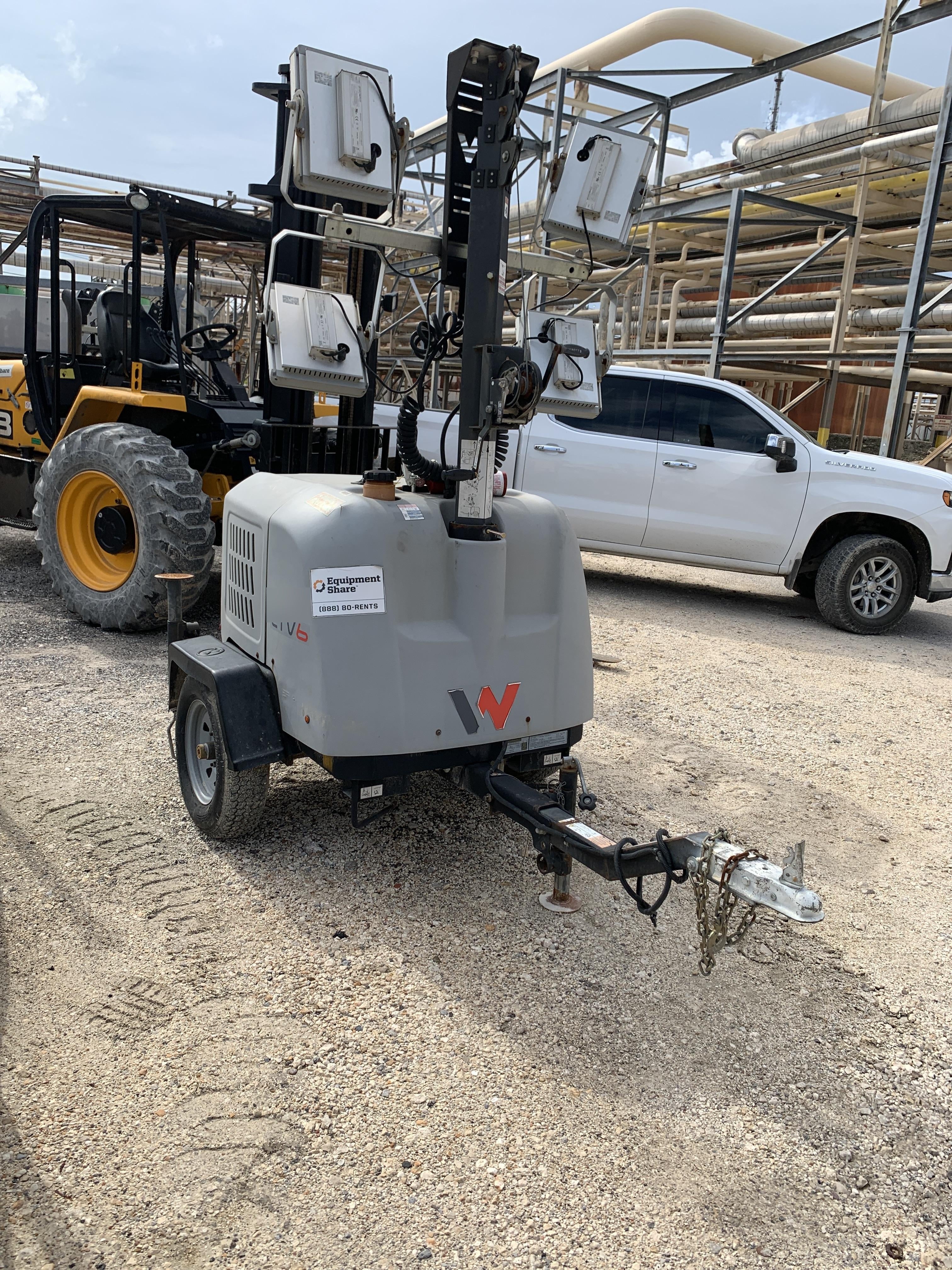 2019 Wacker Neuson LTV6K-LED Standard LED Towable Light Tower w/None