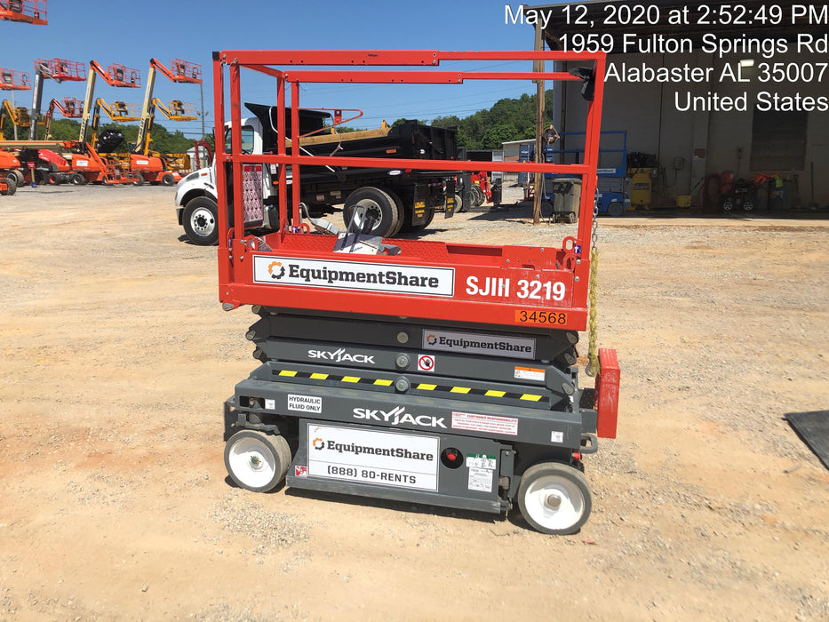 2019 Skyjack SJIII-3219 Standard w/Trojan Batteries