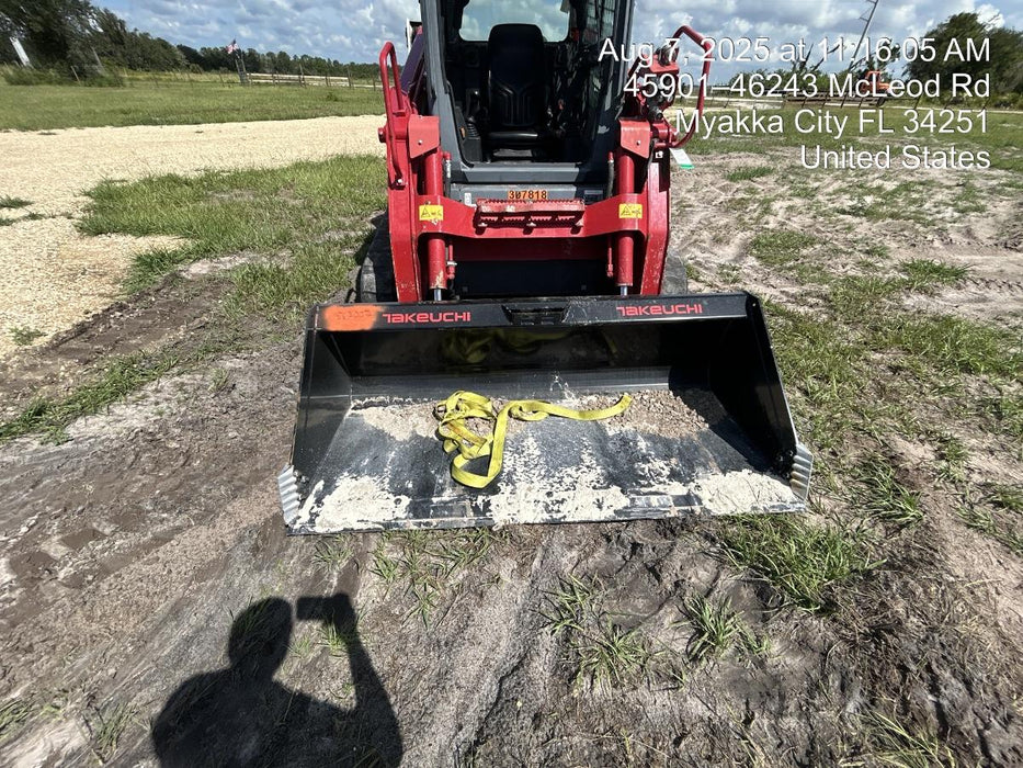 2025 TAKEUCHI 80" Smooth Bucket - Takeuchi