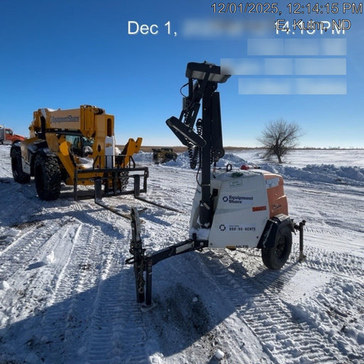 2023 Generac MLT2 Diesel, Flex Switch 120V Input, Powerzone Controller, (4) 320W LED Lights, 4kW Generator, 39.9 Gal Fuel Tank, 2" Ball, T3