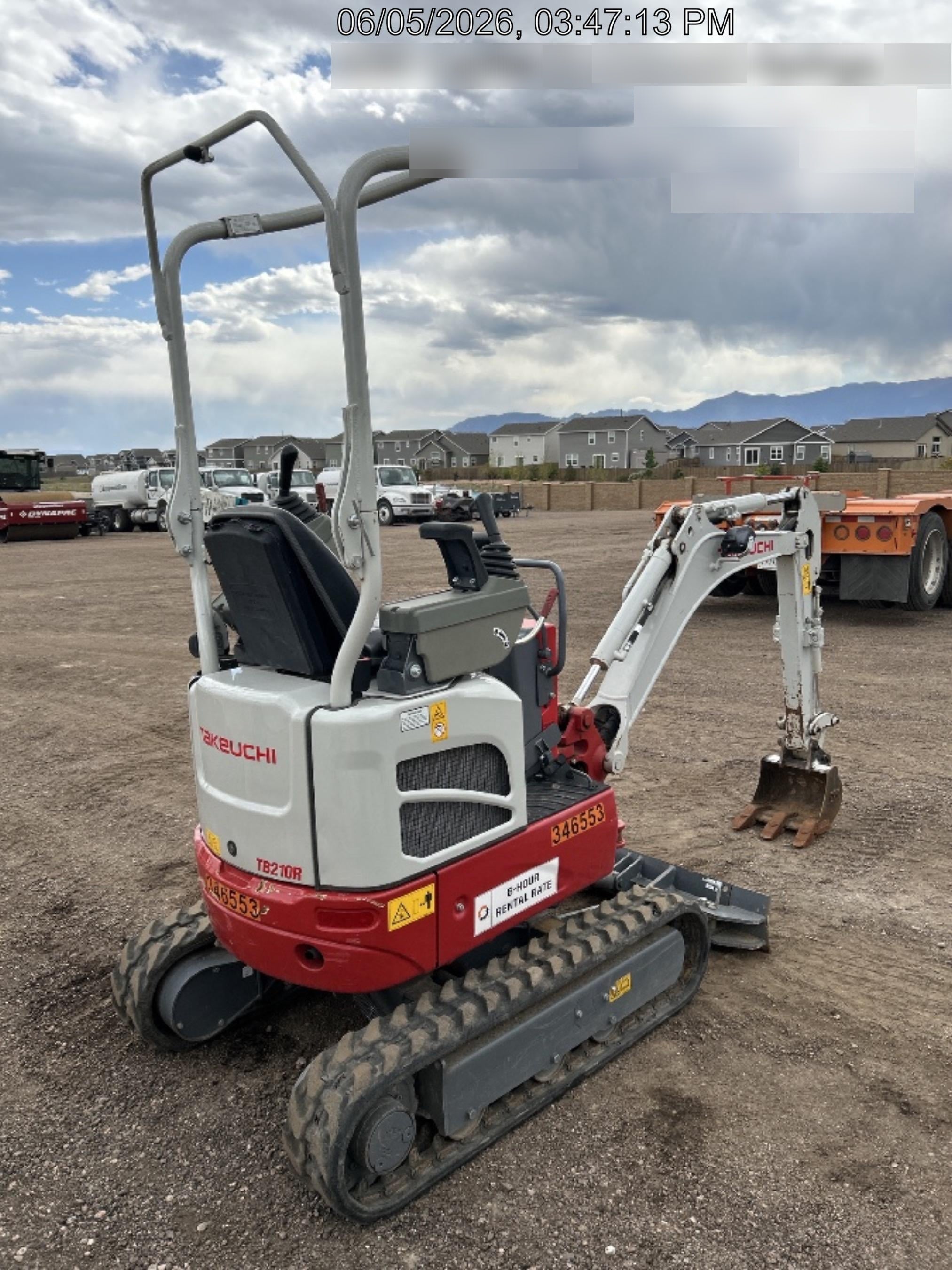 2023 TAKEUCHI TB210R