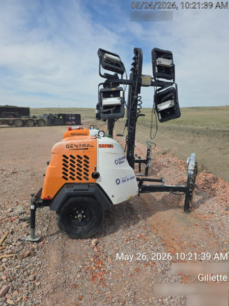 2023 Generac MLT2 Diesel, Flex Switch 120V Input, Powerzone Controller, (4) 320W LED Lights, 4kW Generator, 39.9 Gal Fuel Tank, 2" Ball, T3
