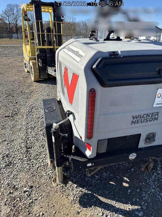 2018 Wacker Neuson LTV6L-MH Wacker Neuson LTV6L Mobile Light Tower w/Fuel Level Sensor Installed