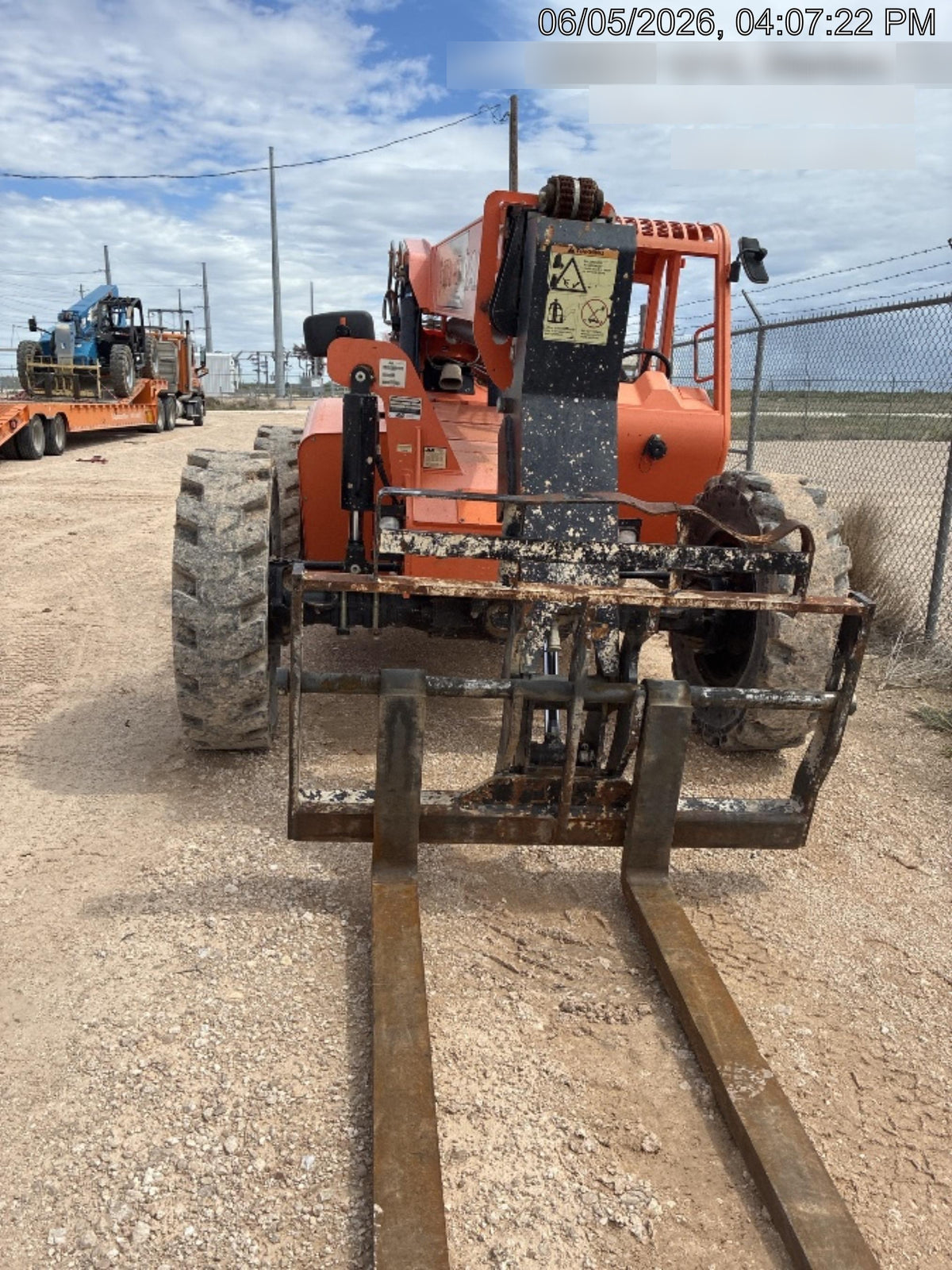 2018 Skytrak 6036 Skytrak 6036 , Canopy, 74hp Engine, Carriage 60", Forks 48" ,Worklights, Beacon, Pneumatic Tires, Freight