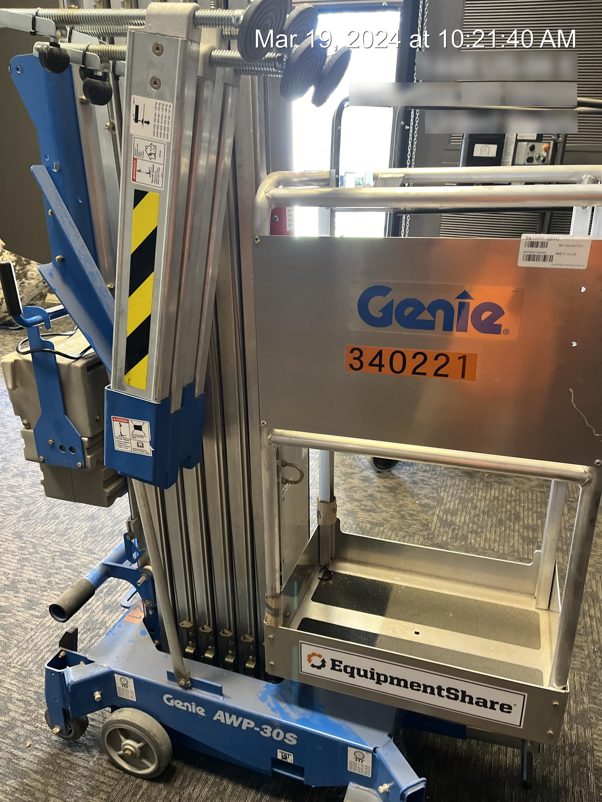 2023 GENIE AWP-30S DC