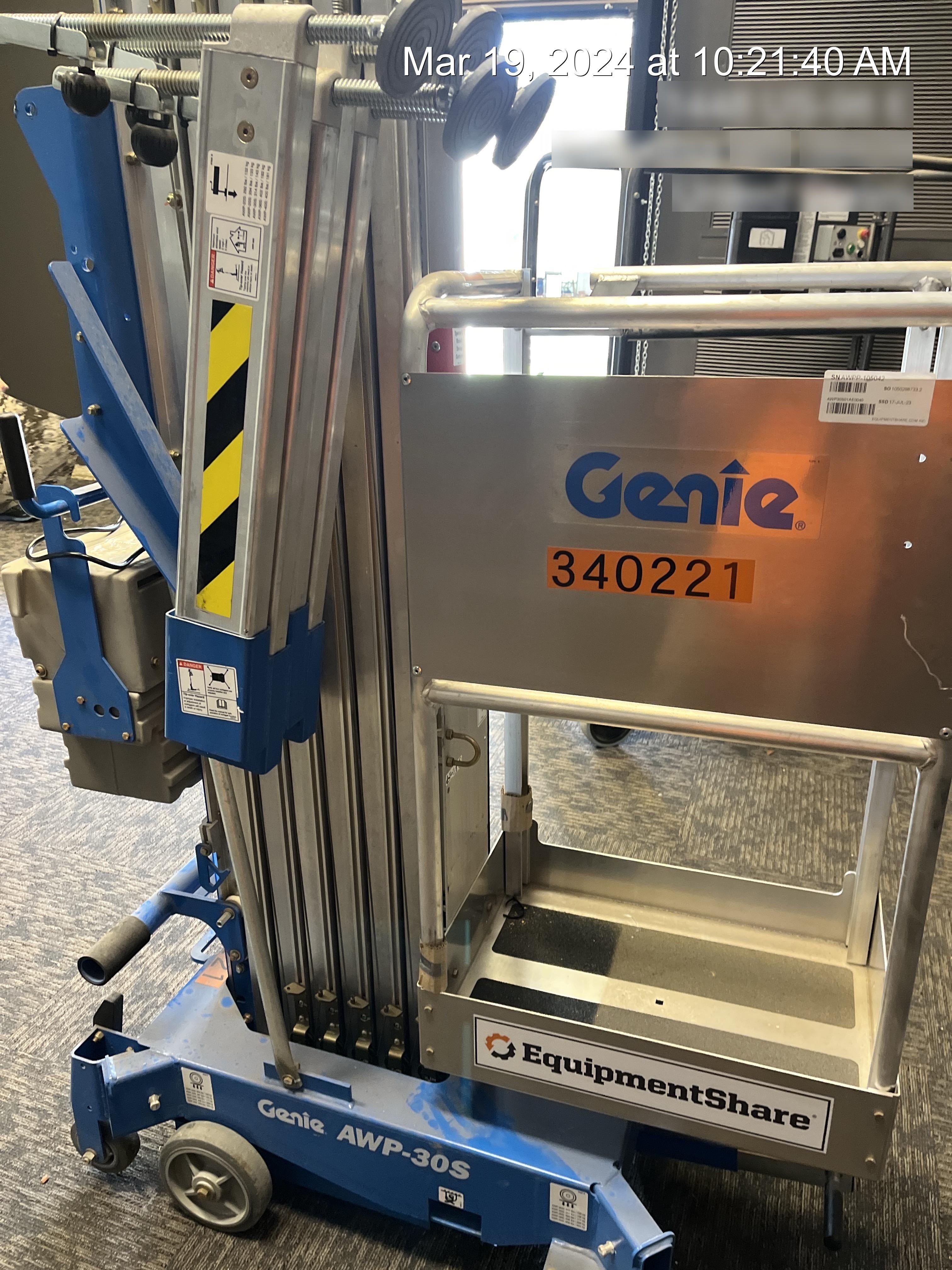 2023 GENIE AWP-30S DC