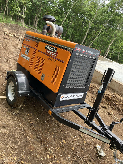 2021 Lincoln Electric Vantage 549X Ready Pak 3, ORANGE (includes trailer, cable rack, fender light kit)