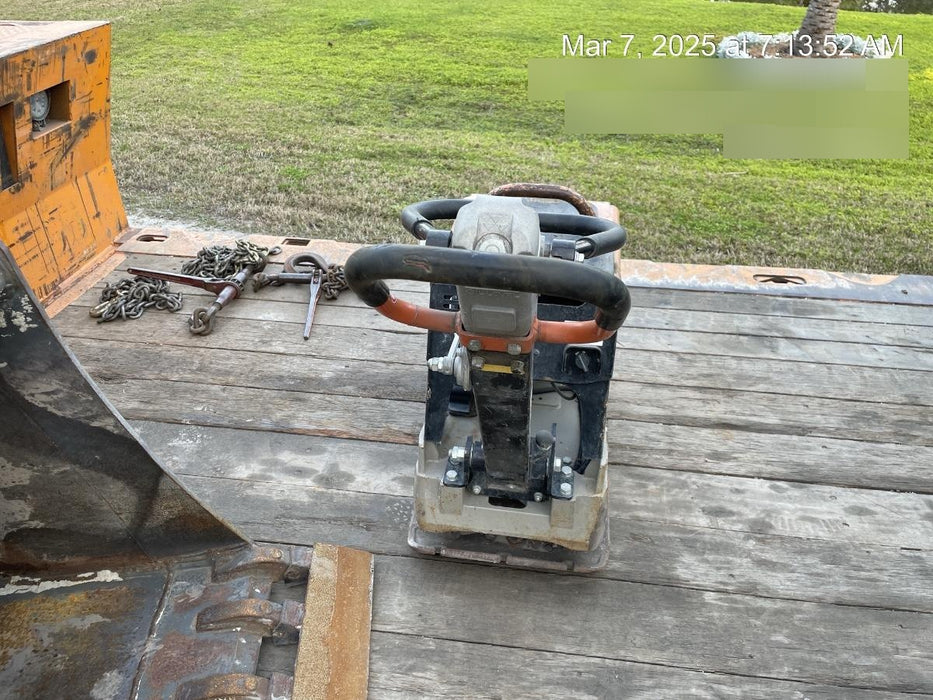 2022 Multiquip MVH158 Honda GX200, 17" Plate, Gas