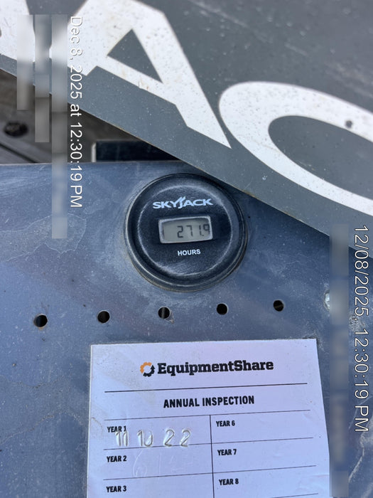 2019 Skyjack SJIII-3226 Skyjack SJIII3226 Standard w/Trojan Batteries