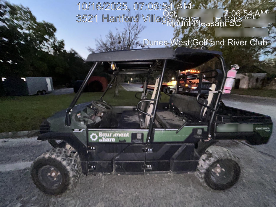 2019 Kawasaki Mule Kawasaki Mule 4x4 Diesel UTV w/Hard Top, Windshield, Beacon, Backup Alarm, ES Keypad/Hardware Installed