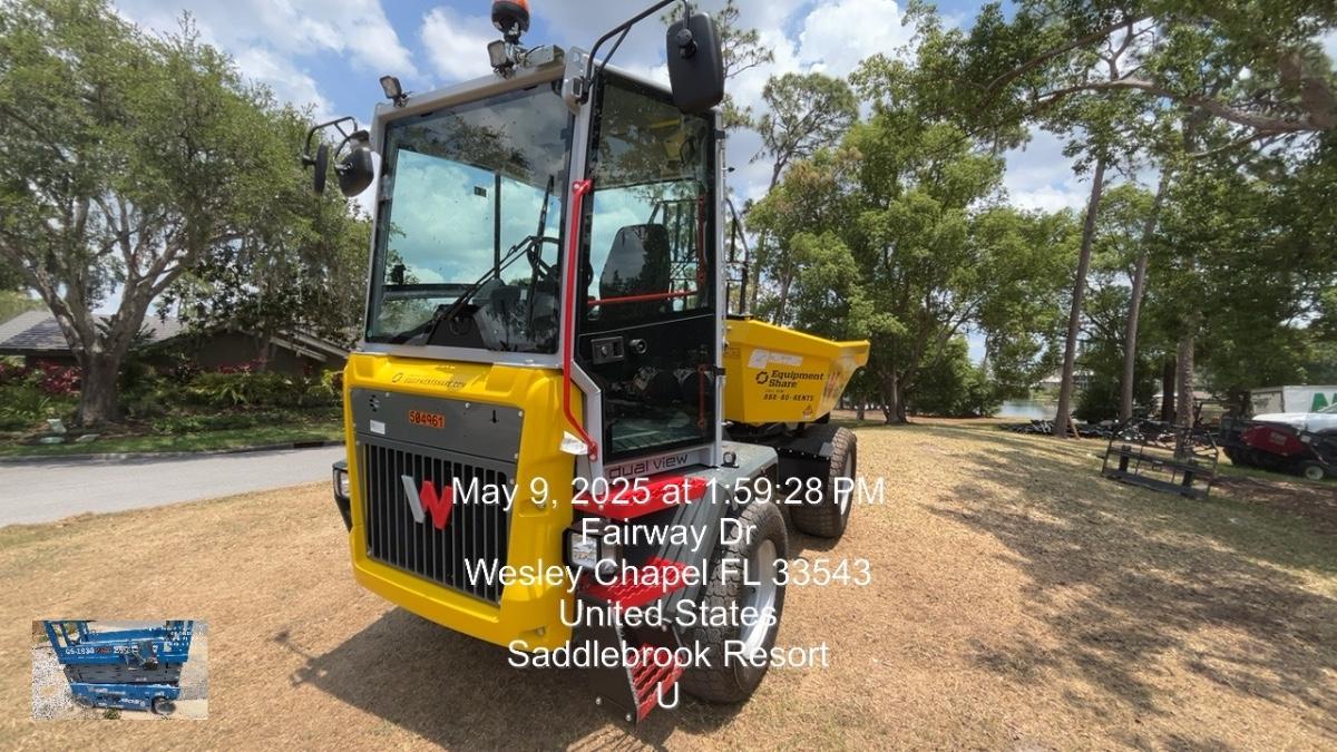 2025 WACKER NEUSON DV605 Cab Turf Tires