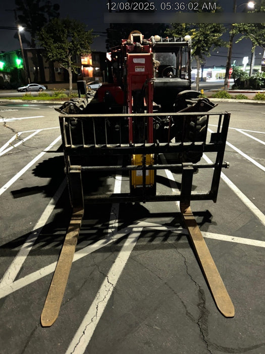 2019 Manitou MTA10055 Canopy, 120 HP, Solid Tires, Work Lights, Lift Hook, Auxiliary Hydraulics 66" Carriage and 60" Forks