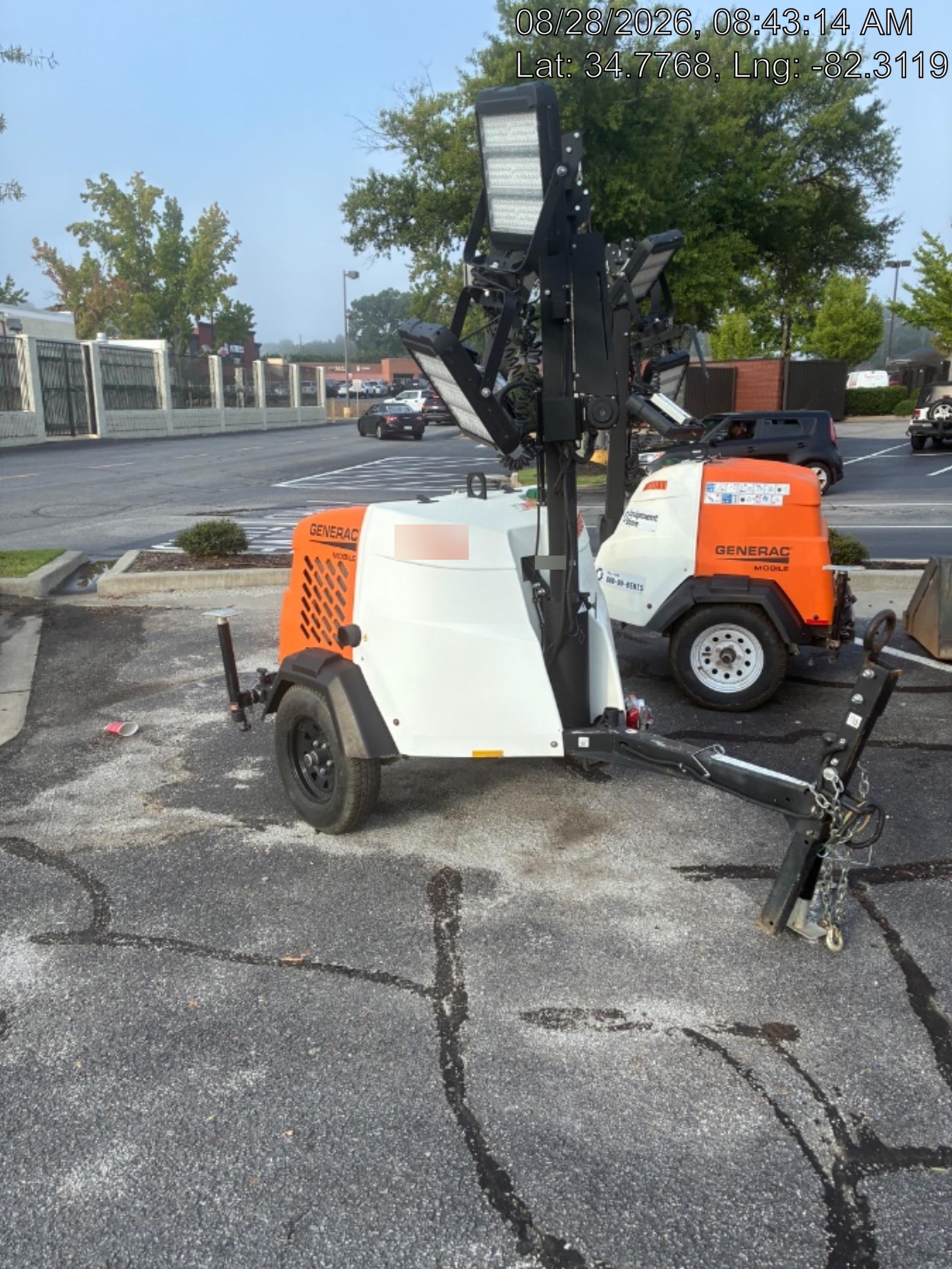 2024 Generac MLT6SKDS-STD4 ELEC WINCH Diesel, Electric Winch Mast, Powerzone Controller, (4) 320W LED Lights, 4kW Generator, 39.9 Gal Fuel Tank, 2" Ball, T3