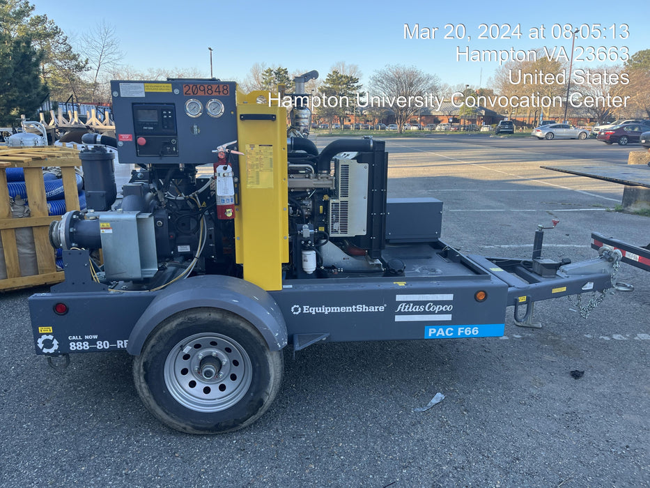 2022 ATLAS COPCO PAC F66 KD