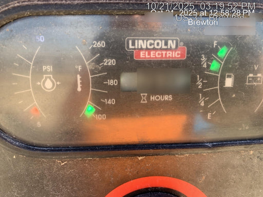 2021 Lincoln Electric Vantage 549X Ready Pak 3, ORANGE (includes trailer, cable rack, fender light kit)