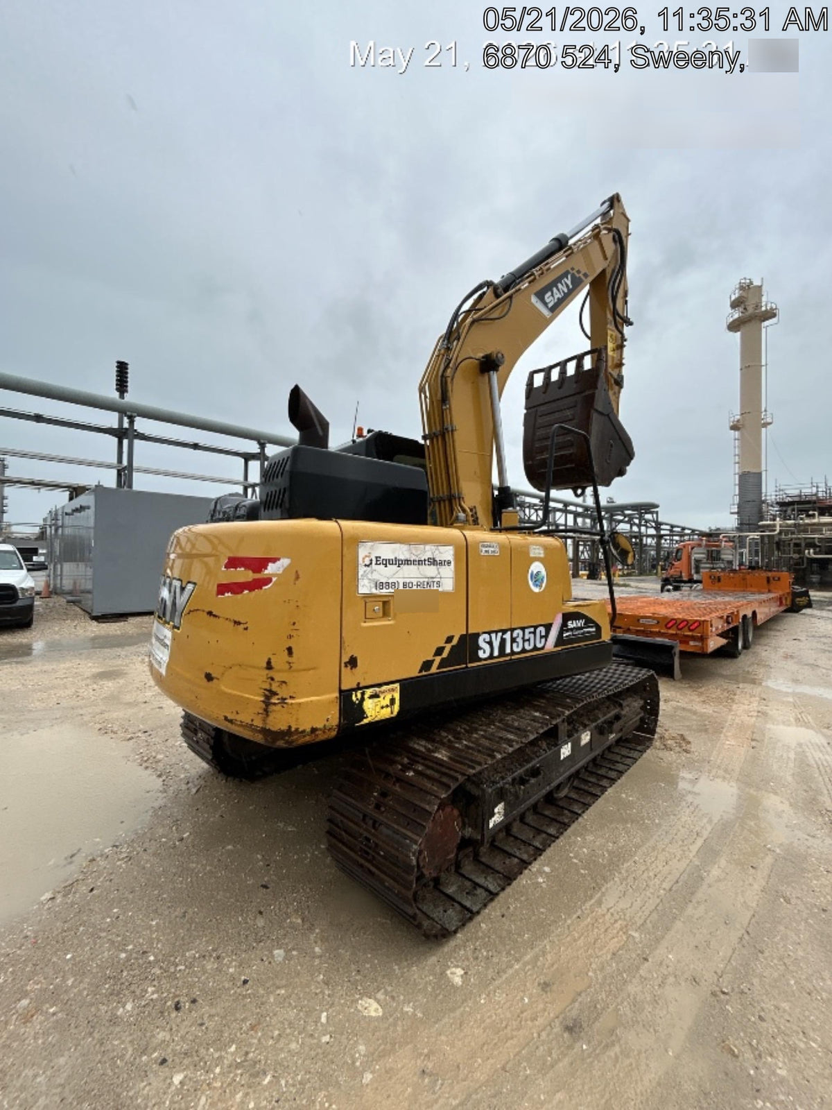 2019 SANY SY135C