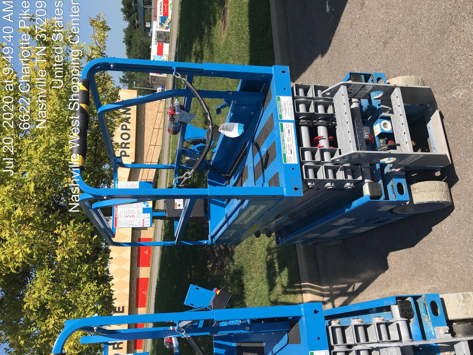 2020 Genie GS-1930 Fixed rails with chain entry gate - Pre A92.20