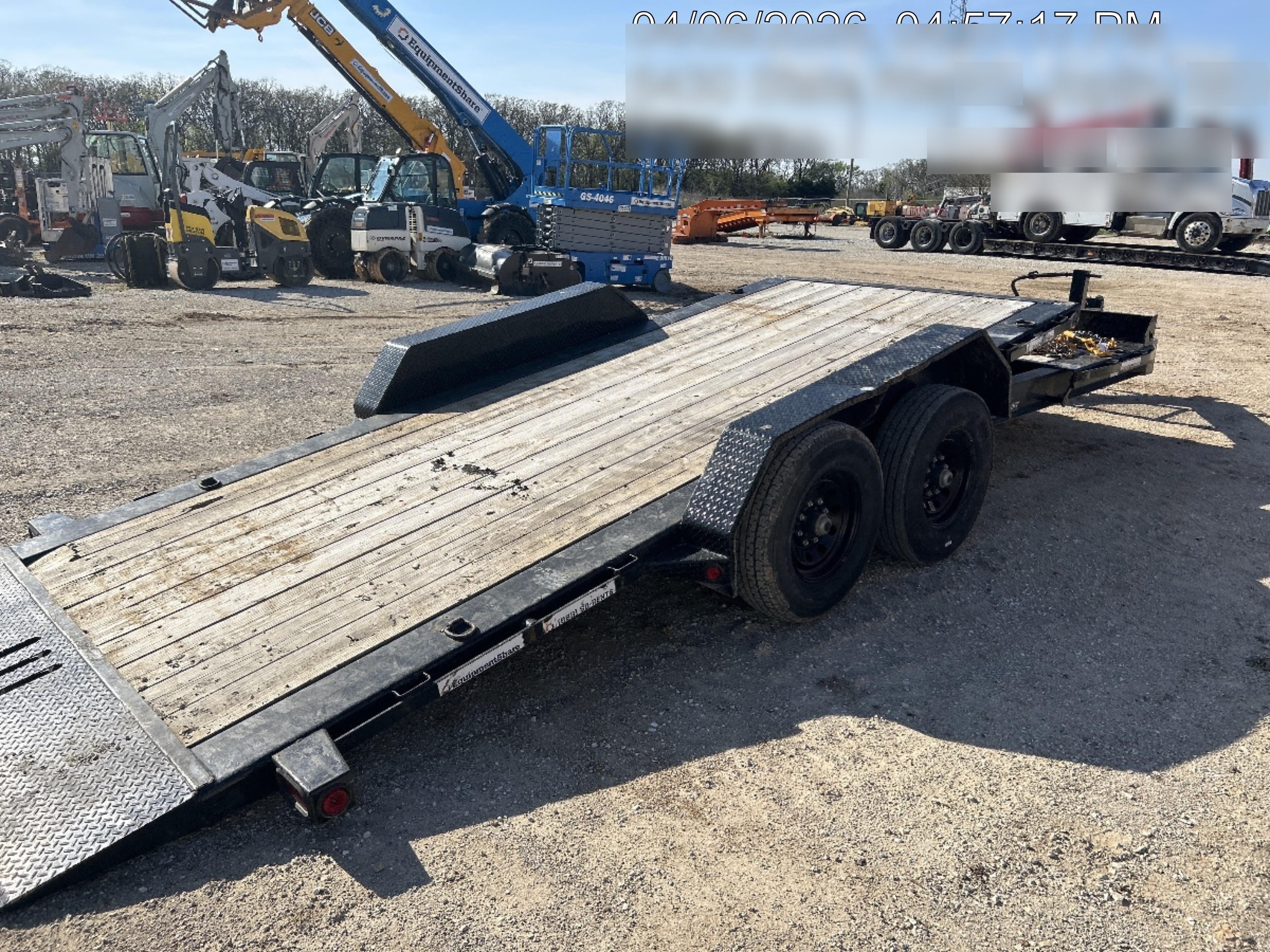 2024 LOADTRAIL Tilt-Deck Rental Trailer