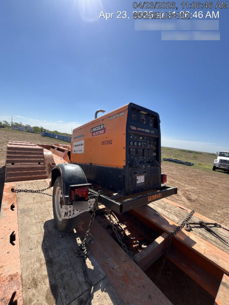 2021 Lincoln Electric Vantage 322 Vantage 322 Ready Pak 3 w/ Decals, ORANGE (includes trailer, cable rack, fender light kit) NO Telematics