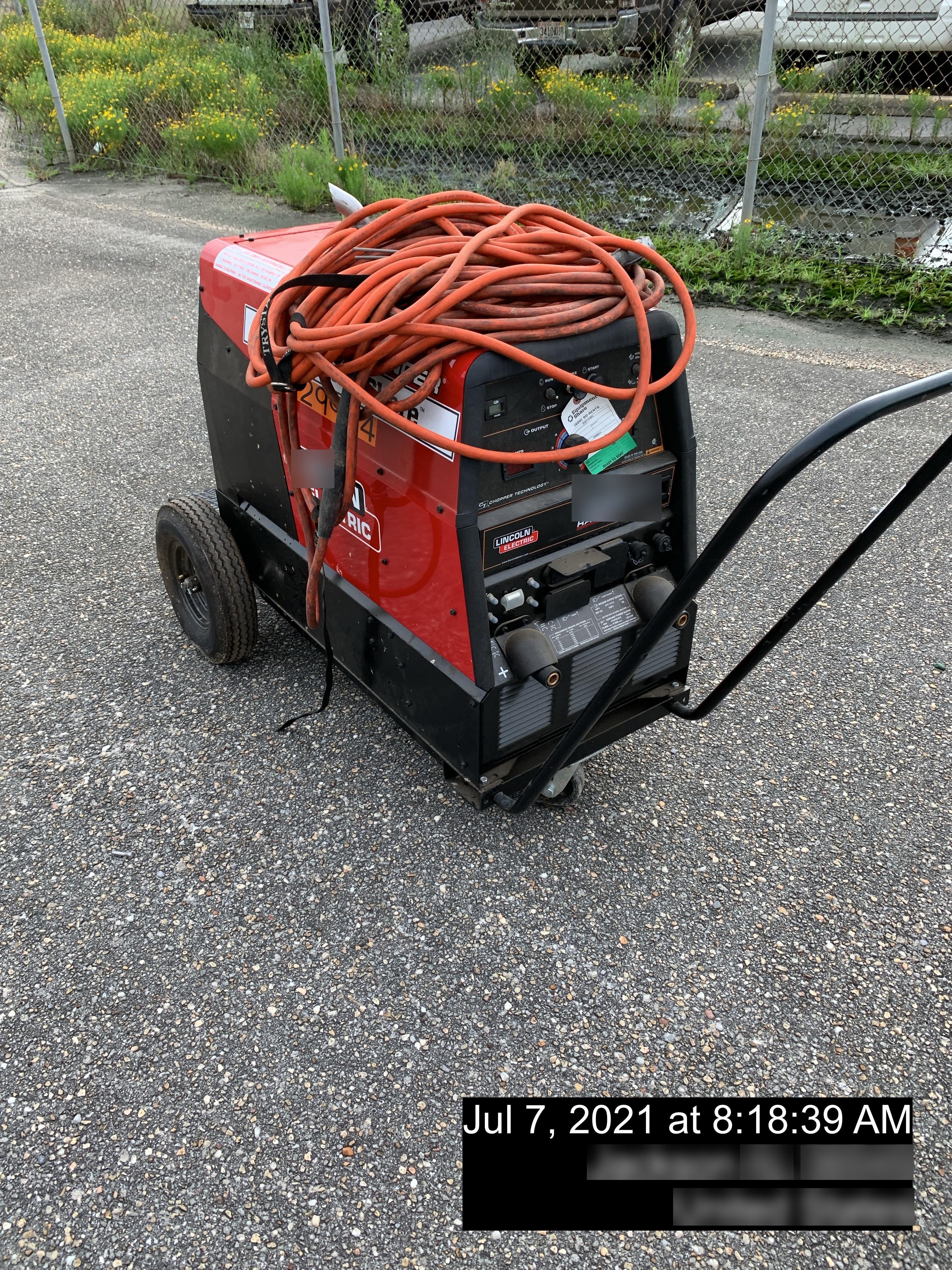 2021 Lincoln Electric Ranger 305 LPG K3430-1, Ranger 305 LPG, Undercarriage, Tank Holder & Strap, 10kw AC Gen, 25hp Kohler LPG Eng