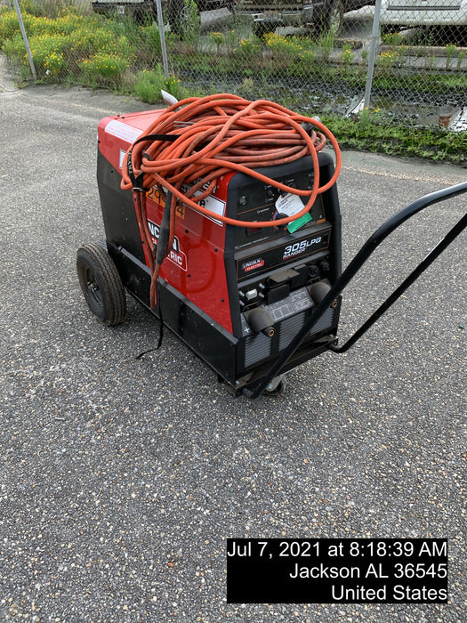 2021 Lincoln Electric Ranger 305 LPG K3430-1, Ranger 305 LPG, Undercarriage, Tank Holder & Strap, 10kw AC Gen, 25hp Kohler LPG Eng