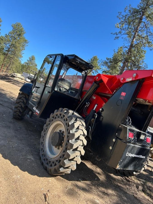 2020 Manitou MTA8044 74hp T4F, Cab/Heat/Air, Cab and Boom LED work lights, Auxiliary Hydraulics, Solid Tires, Amber strobe, Lift Hook w/66" Carriage, 60" Forks