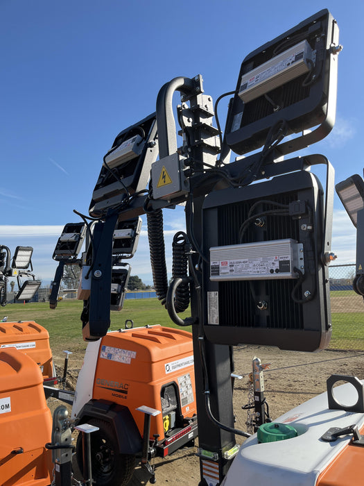 2023 Generac MLT2 Diesel, Flex Switch 120V Input, Powerzone Controller, 
(4) 320W LED Lights, 4kW Generator, 39.9 Gal Fuel Tank, 2" Ball, T3