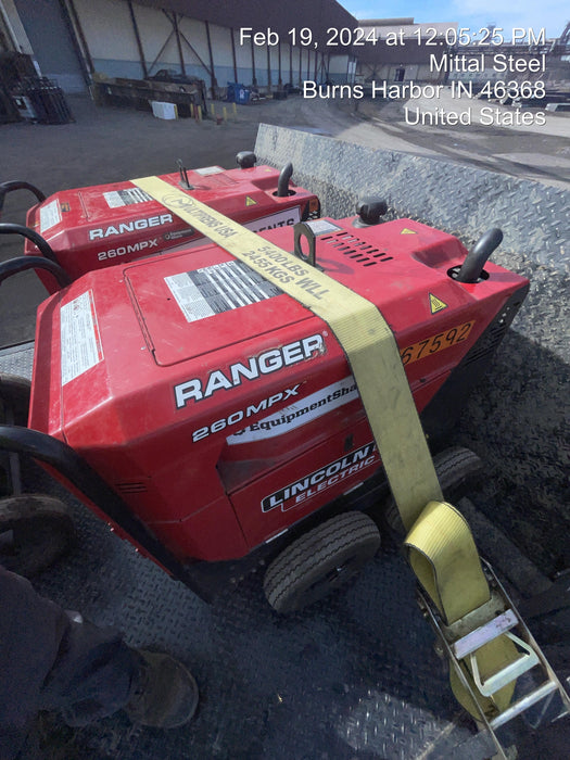 2023 Lincoln Electric Ranger 260MPX K3458-1 Ranger Gasoline Engine Driven Welder (Kohler)