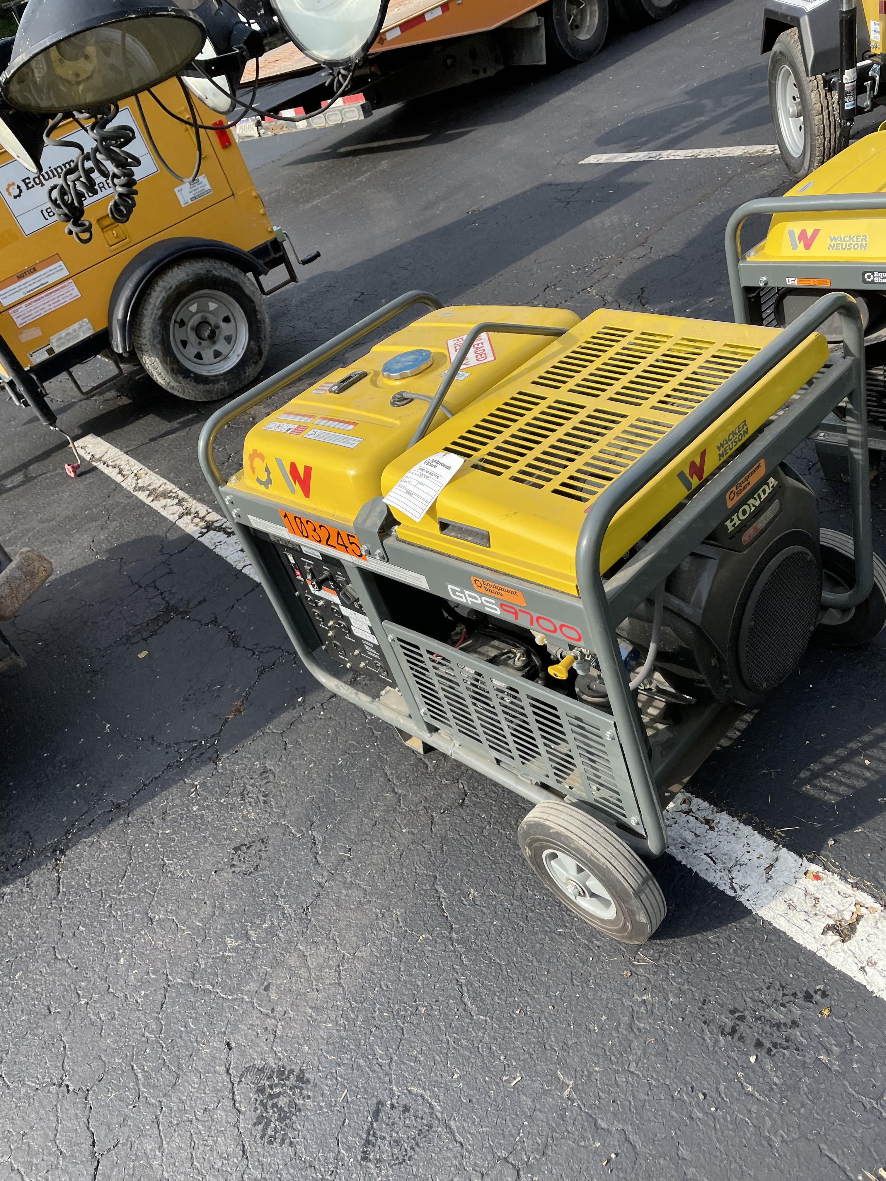 2020 Wacker Neuson GPS9700V Includes Wheel Kit P/N: 5100042221