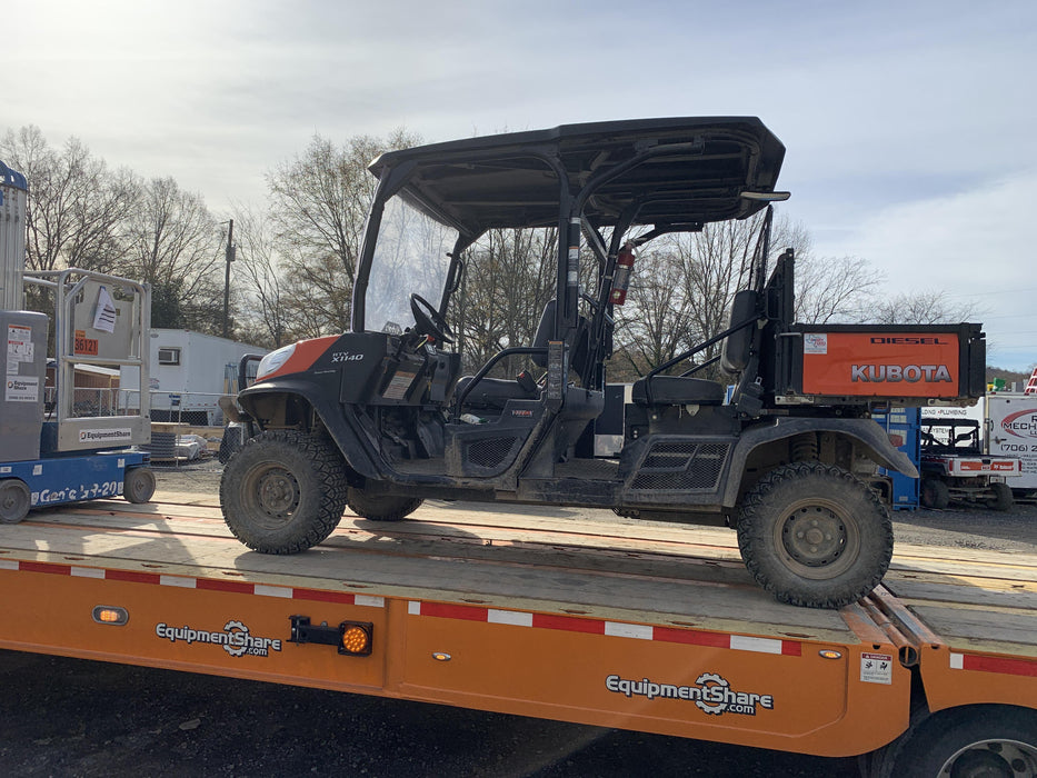 2020 Kubota RTV-X1140W-H 4WD, LED Strobe, Windshield Acrylic Clear, Plastic Canopy, Wire Harness Kit, Backup Alarm
