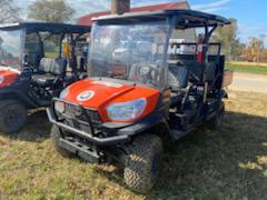 2021 Kubota RTV-X1140W-H Plastic Canopy, Windshield Acrylic Clear, LED Strobe Light, Wire Harness Kit, Back up Alarm