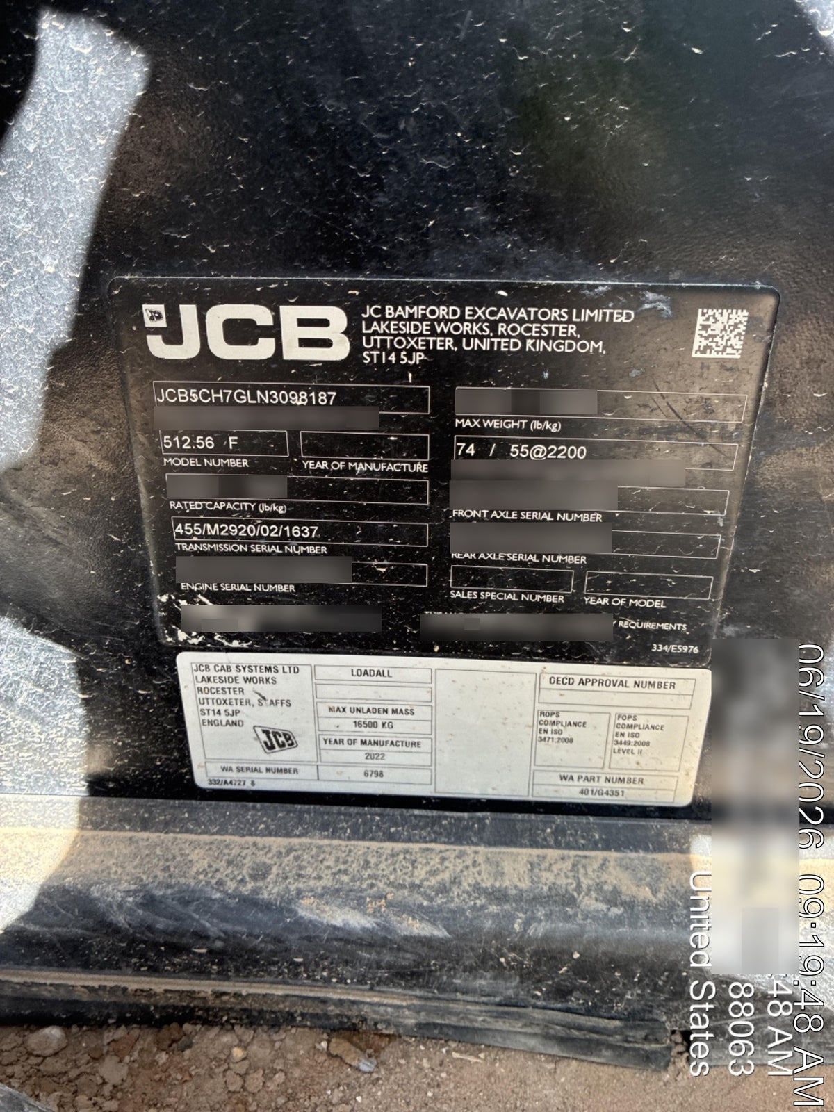 2022 JCB 512-56