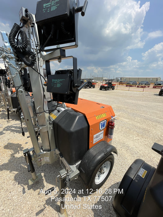 2024 Wanco WLTT-4MM4K Diesel, Deep Sea Controller, Shore Power Plug, Auto Start, (4) 350W LED Floodlights, 4kW Generator, 60 Gal Fuel Tank, 2" Ball, T3